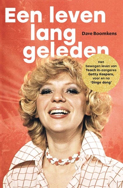Een leven lang geleden: Het bewogen leven van Getty Kaspers – omslag van het luisterboek van Dave Boomkens