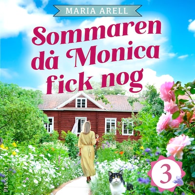 Sommaren då Monica fick nog: Heja Monica – omslag till ljudboken av Maria Arell