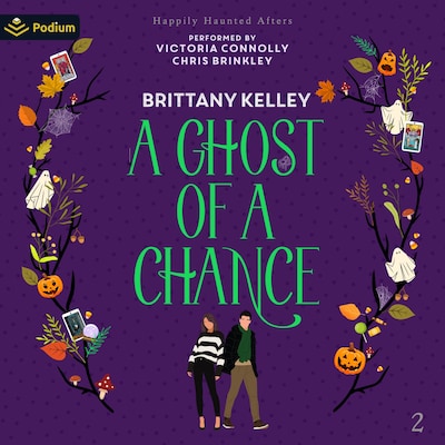 A Ghost of a Chance – omslag til lydbogen af Brittany Kelley