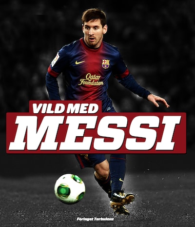 Vild med Messi – omslag til lydbogen af Michael Jepsen