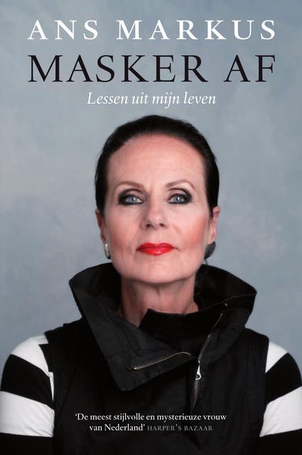 Masker af: Lessen uit mijn leven – omslag van het luisterboek van Ans Markus