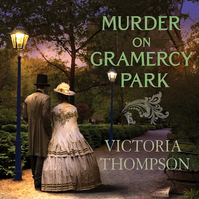 Murder on Gramercy Park – omslag til lydbogen af Victoria Thompson