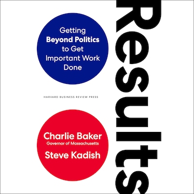 Results – omslag til lydbogen af Charlie Baker, Steve Kadish