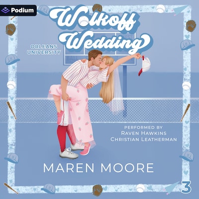 Walkoff Wedding – omslag til lydbogen af Maren Moore
