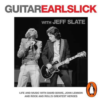 Guitar – omslag til lydbogen af Earl Slick, Jeff Slate