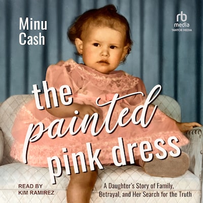 The Painted Pink Dress – omslag til lydbogen af Minu Cash