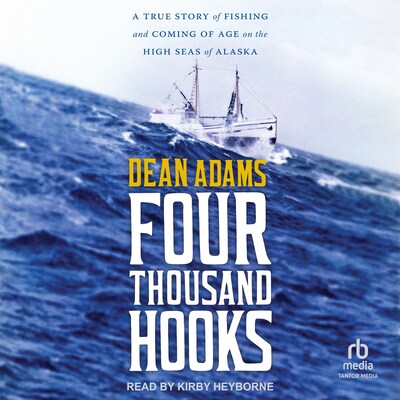 Four Thousand Hooks – omslag til lydbogen af Dean J. Adams