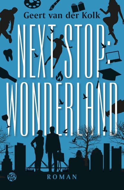 Next stop: Wonderland – omslag van het luisterboek van Geert van der Kolk