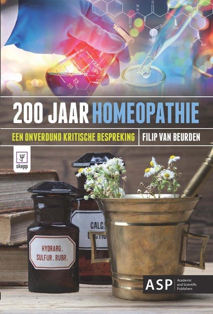 200 jaar homeopathie: Een onverdund kritische bespreking – omslag van het luisterboek van Filip Van Beurden