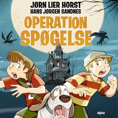 Operation Spøgelse – omslag til lydbogen af Jørn Lier Horst