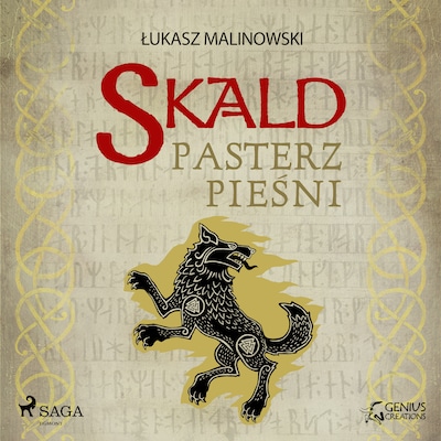 Skald IV: Pasterz pieśni – okładka audiobooka, autor Łukasz Malinowski