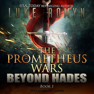 Beyond Hades – omslag til lydbogen af Luke Romyn