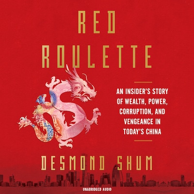 Red Roulette – omslag til lydbogen af Desmond Shum
