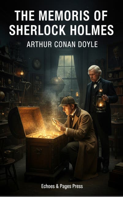 The Memoirs of Sherlock Holmes: A Classic Collection Featuring Holmes's Most Dramatic Adventures – omslag til lydbogen af Arthur Conan Doyle
