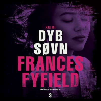 Dyb Søvn – omslag til lydbogen af Frances Fyfield