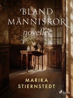 Bland människor : noveller – omslag till ljudboken av Marika Stiernstedt