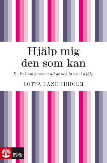 Hjälp mig den som kan – omslag till ljudboken av Lotta Landerholm