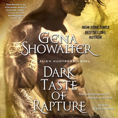 Dark Taste of Rapture – omslag til lydbogen af Gena Showalter