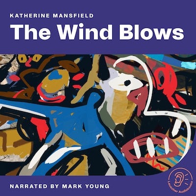 The Wind Blows – omslag til lydbogen af Katherine Mansfield