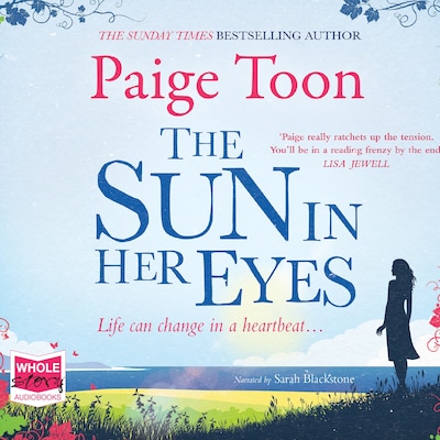 The Sun in Her Eyes – omslag til lydbogen af Paige Toon