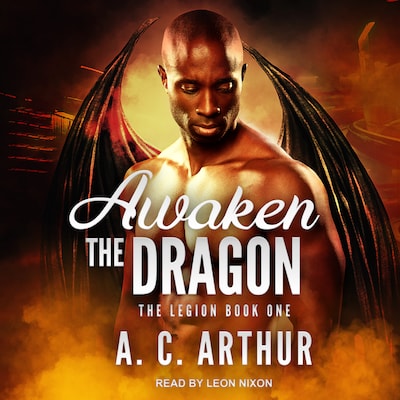 Awaken the Dragon – omslag til lydbogen af A. C. Arthur