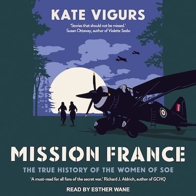 Mission France – omslag til lydbogen af Kate Vigurs