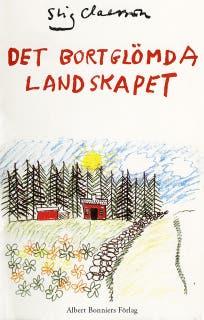 Det bortglömda landskapet – omslag till ljudboken av Stig Claesson