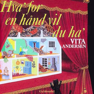Hva'for en hånd vil du ha' – omslag til lydbogen af Vita Andersen