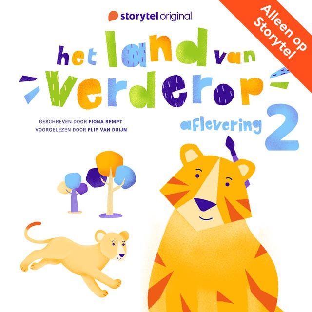 Het land van Verderop: Aflevering 2 – omslag van het luisterboek van Fiona Rempt