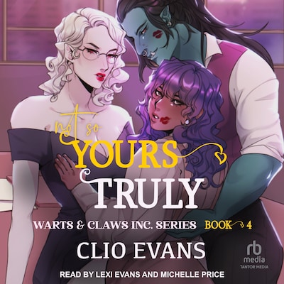Not So Yours Truly – omslag til lydbogen af Clio Evans