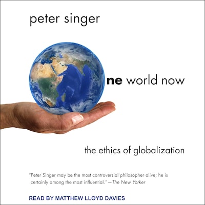 One World Now – omslag til lydbogen af Peter Singer