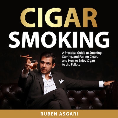 Cigar Smoking – omslag til lydbogen af Ruben Asgari