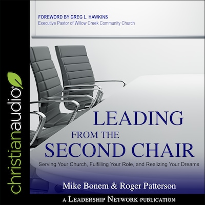 Leading From the Second Chair – omslag til lydbogen af Mike Bonem, Roger Patterson