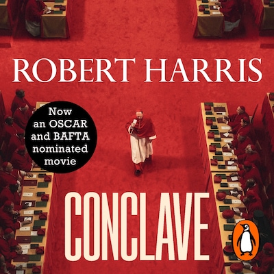 Conclave – omslag til lydbogen af Robert Harris
