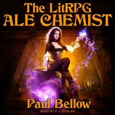 The LitRPG Ale-Chemist – omslag til lydbogen af Paul Bellow