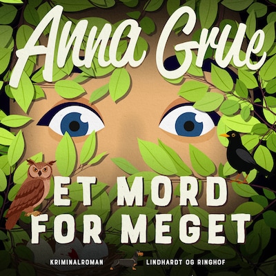 Et mord for meget – omslag til lydbogen af Anna Grue
