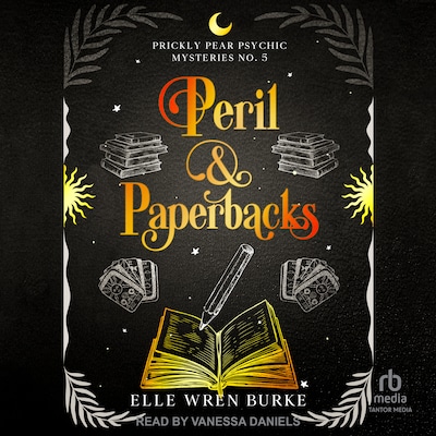 Peril & Paperbacks – omslag til lydbogen af Elle Wren Burke