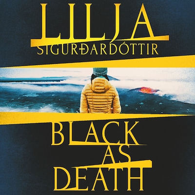 Black as Death – omslag til lydbogen af Lilja Sigurdardóttir