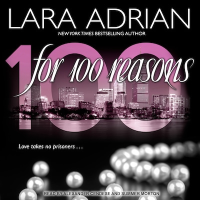 For 100 Reasons – omslag til lydbogen af Lara Adrian