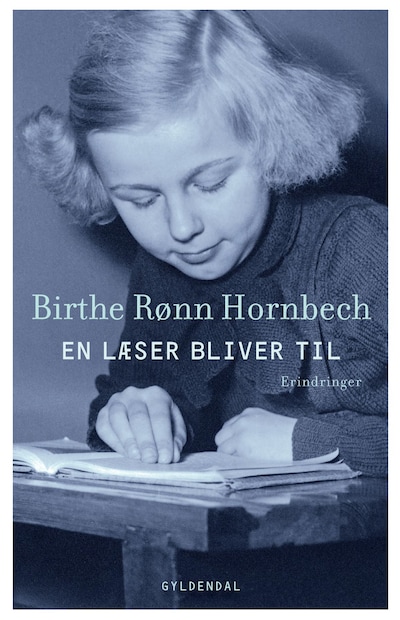 En læser bliver til – omslag til lydbogen af Birthe Rønn Hornbech