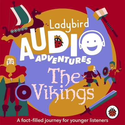 Ladybird Audio Adventures: The Vikings – omslag til lydbogen af Ladybird