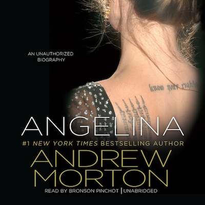 Angelina – omslag til lydbogen af Andrew Morton