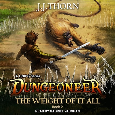 Dungeoneer – omslag til lydbogen af J.J. Thorn