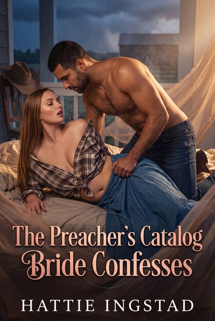 The Preacher's Catalog Bride Confesses: A Confessing Western Bride Erotic Novel – omslag til lydbogen af Hattie Ingstad