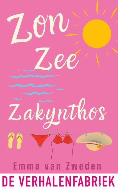 Zon, zee, Zakynthos – omslag van het luisterboek van Emma van Zweden