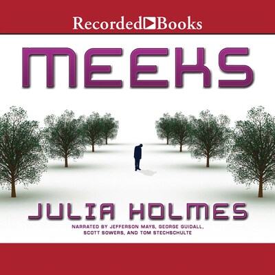 Meeks – omslag till ljudboken av Julia Holmes