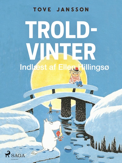 Mumitrolden 6 - Troldvinter – omslag til lydbogen af Tove Jansson