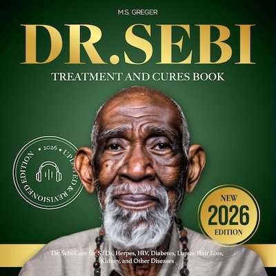 Dr. Sebi Treatments & Cures STDs – omslag til lydbogen af M.S. Greger