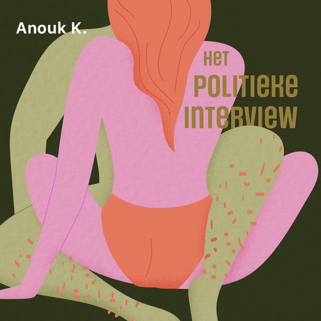 Het politieke interview – omslag van het luisterboek van Anouk Kragtwijk