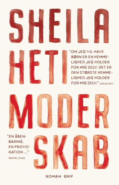 Moderskab – omslag til lydbogen af Sheila Heti